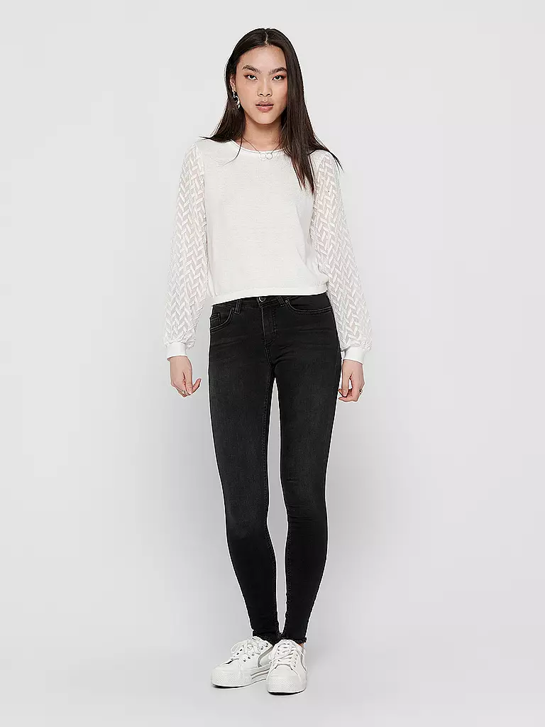 ONLY | Vaqueros Skinny Fit 7/8 ONLBLUSH | Negro