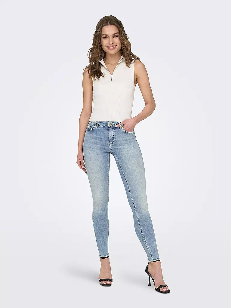 ONLY | Vaqueros Skinny Fit 7/8 ONLBLUSH | Azul claro
