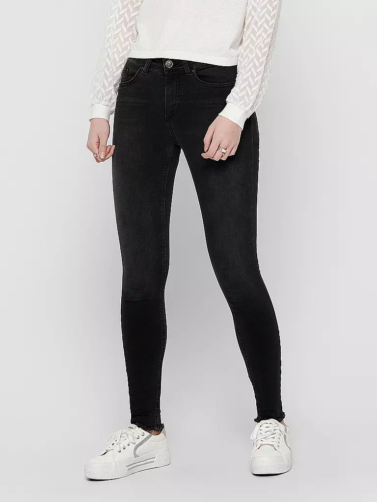 ONLY | Vaqueros Skinny Fit 7/8 ONLBLUSH | Negro