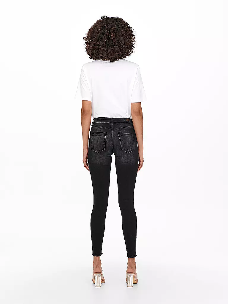 ONLY | Vaqueros Skinny Fit 7/8 ONLBLUSH | Negro