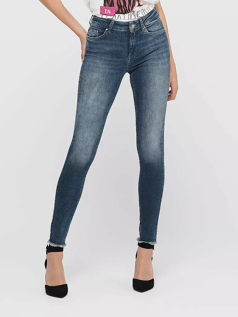 ONLY | Vaqueros Skinny Fit ONLBLUSH | Azul oscuro