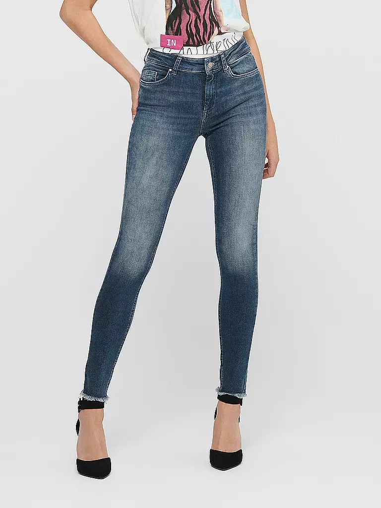 ONLY | Vaqueros Skinny Fit ONLBLUSH | Azul oscuro