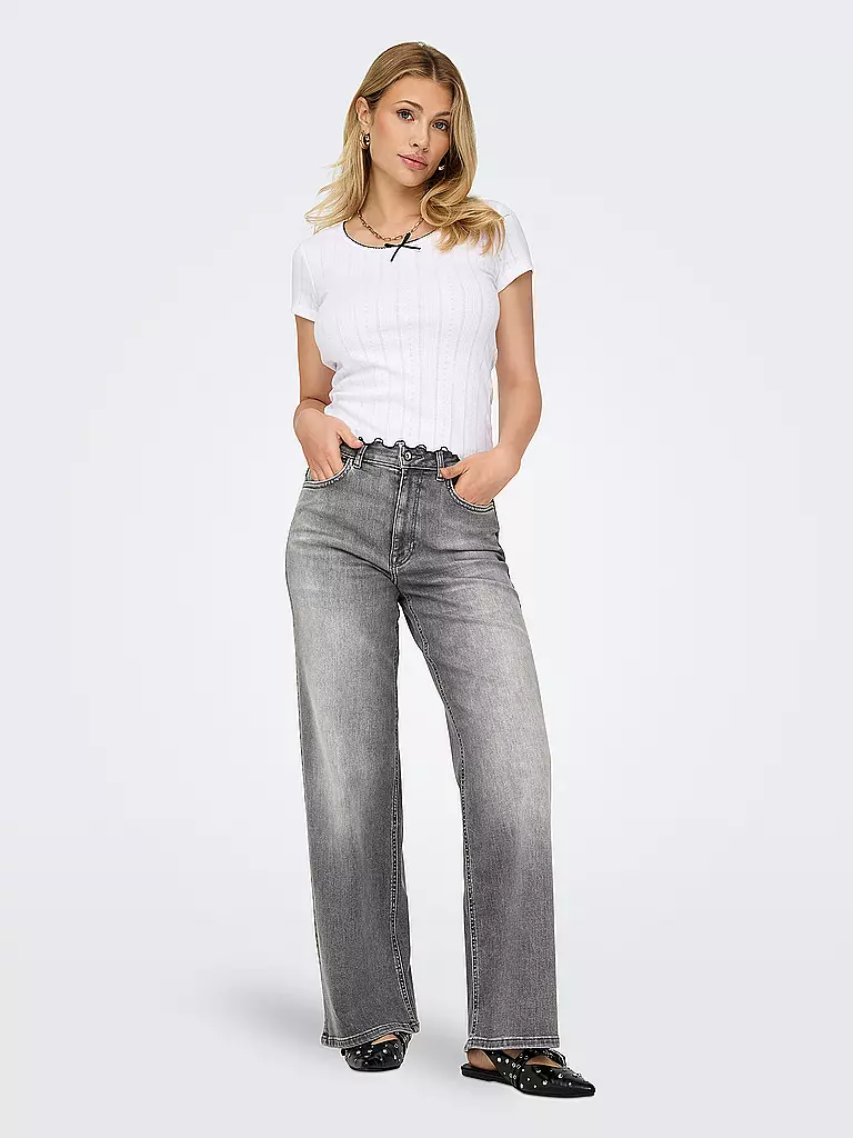 ONLY | Vaqueros Wide Fit ONLMADISON | hellgrau