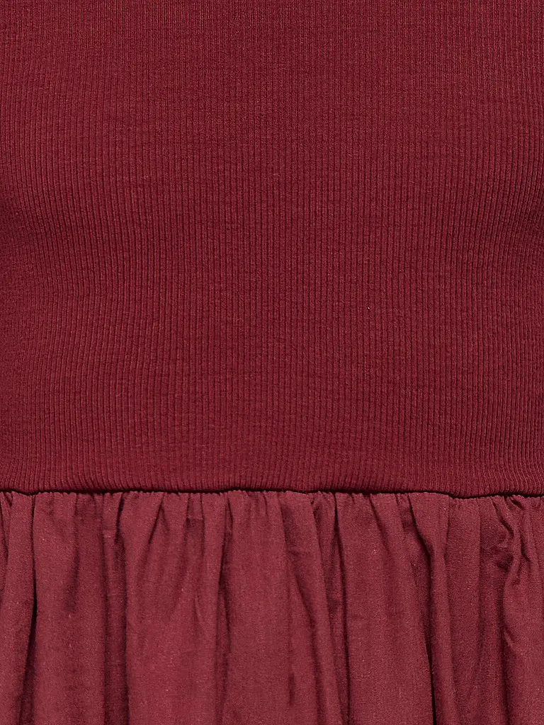 ONLY | Vestido de niña KMGTRINNY | Rojo oscuro