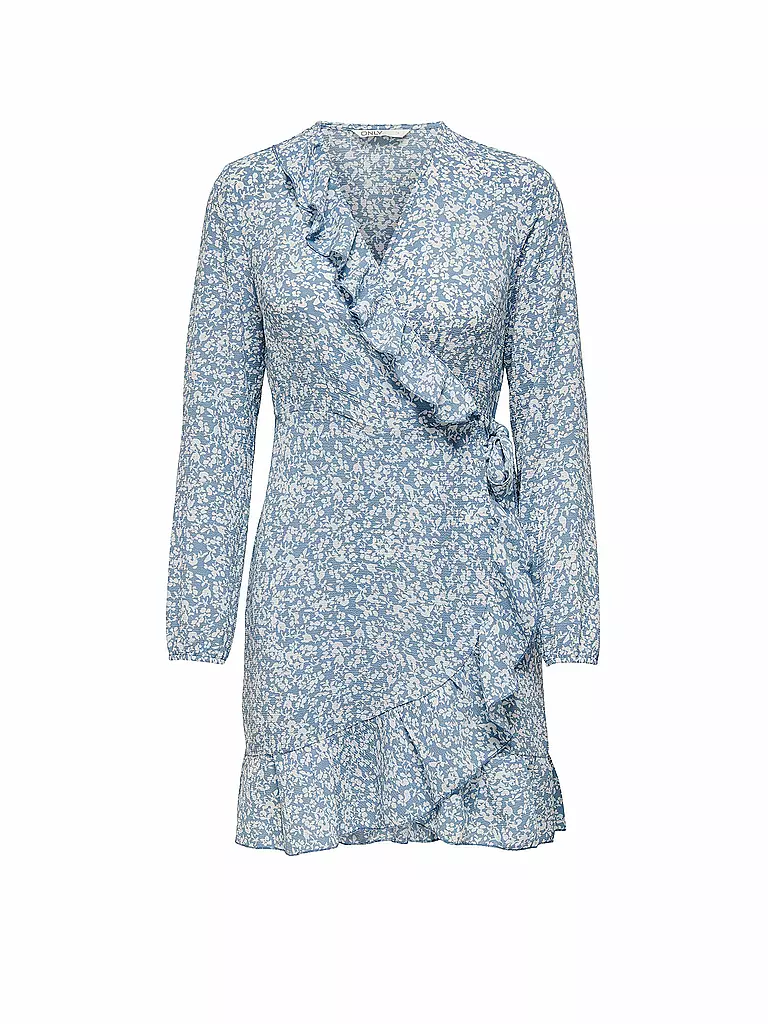 ONLY | Wickelkleid ONLCARLY  | Azul claro