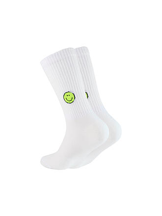 OOLEY | Calcetines ICON LEMON SMILE blanco