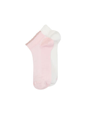 OOLEY | Calcetines 2 unidades ELEGANT S. Rosa/Blanco