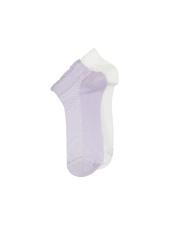 OOLEY | Calcetines Pkg. de 2 ELEGANT S. Lila/Blanco