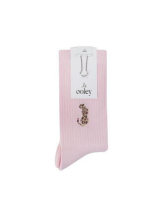 OOLEY | Calcetines ICON Leo Rose Rosa