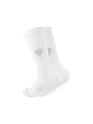 OOLEY | Calcetines ICON GLITTER LOVE blanco | Blanco