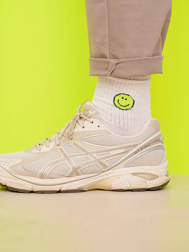 OOLEY | Calcetines ICON LEMON SMILE blanco | 