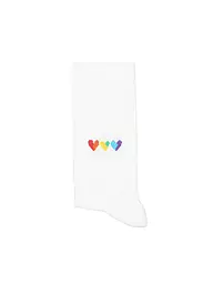 OOLEY | Calcetines ICON love is love | Blanco