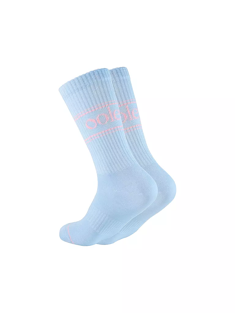 OOLEY | Calcetines NEON 1 PASTEL ocean breeze | Azul claro