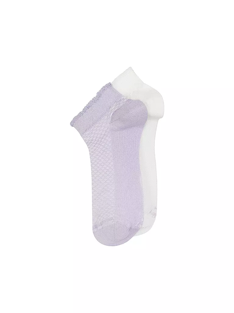 OOLEY | Calcetines Pkg. de 2 ELEGANT S. Lila/Blanco | Lila