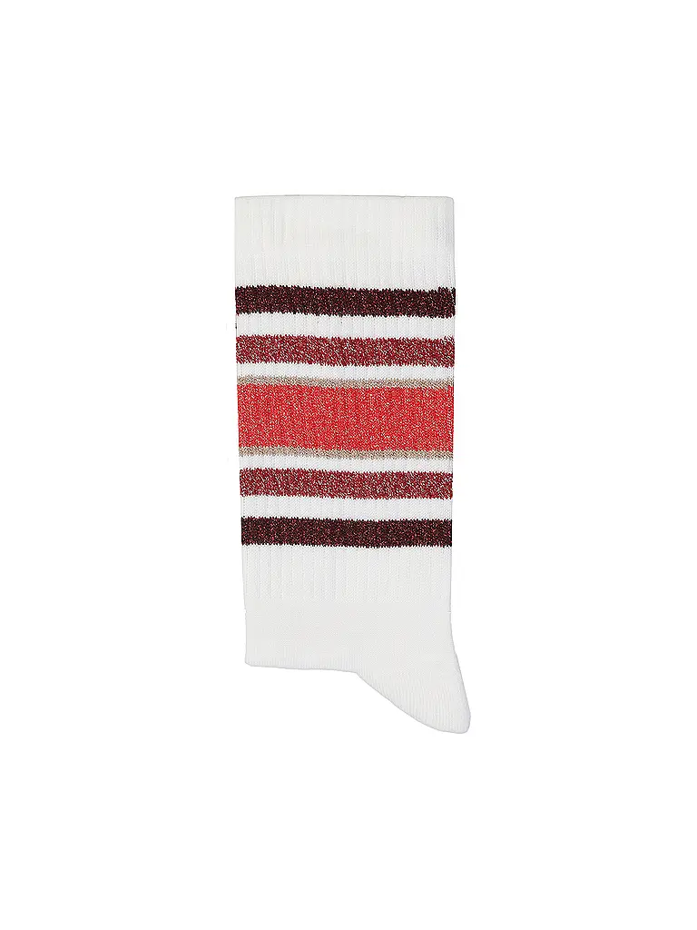 OOLEY | Calcetines SPORTY GLITTER | Blanco