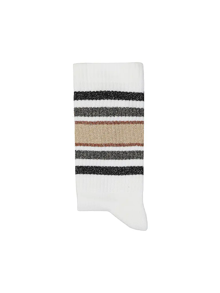 OOLEY | Calcetines SPORTY GLITTER | Blanco