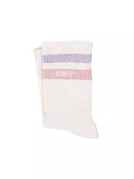 OOLEY | Socken STREETMOOD ivory glitter | Blanco