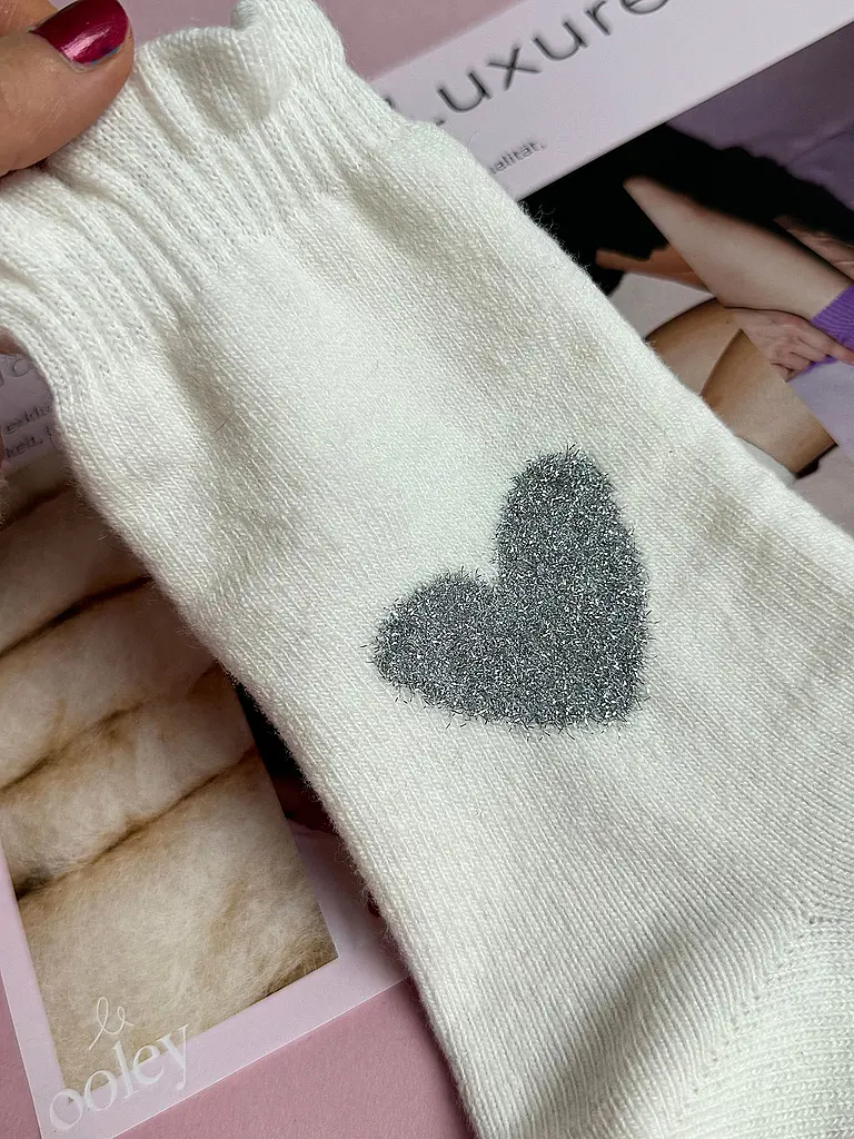 OOLEY | Calcetines | Crema