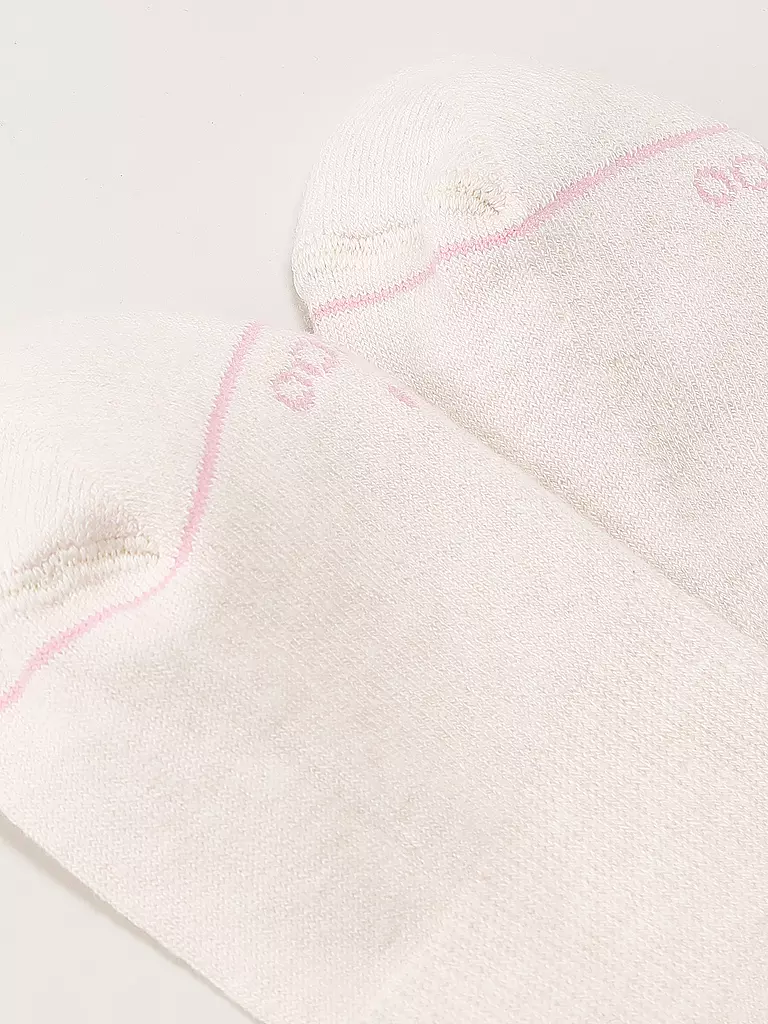 OOLEY | Socken STREETMOOD ivory glitter | Blanco