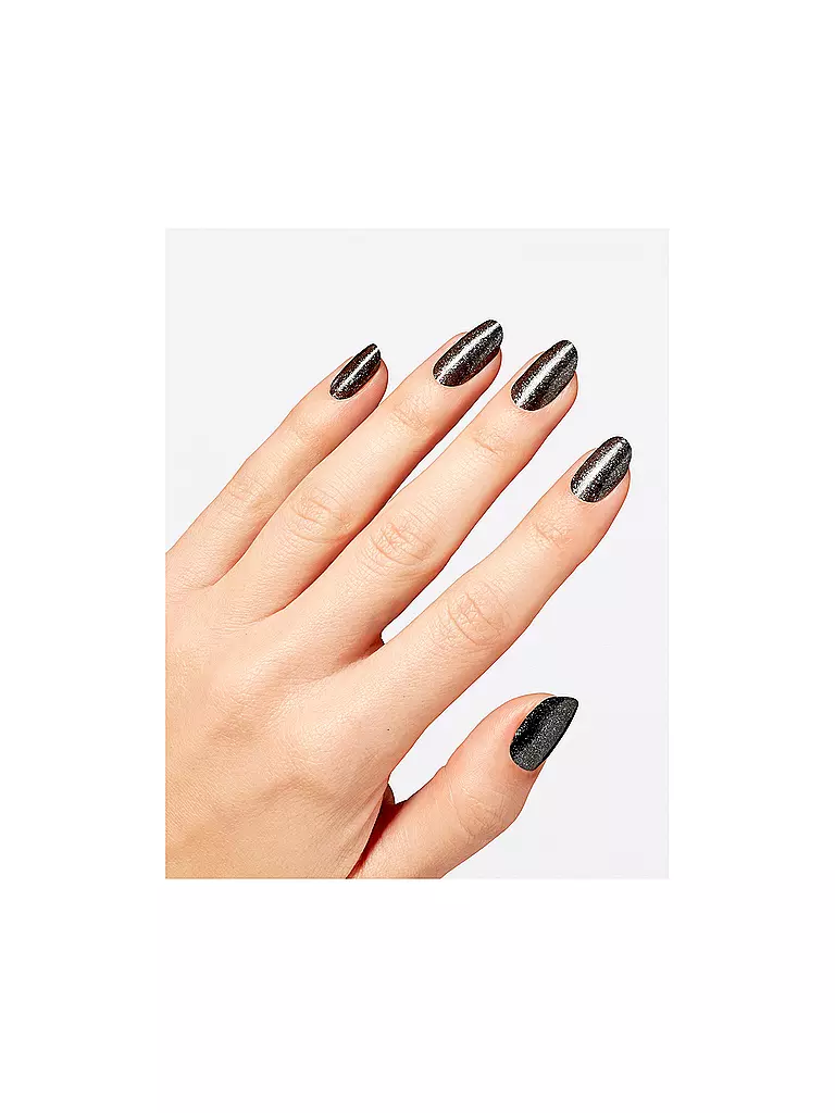 OPI | Esmalte de uñas (01 Defying Gravity) 15ml | Negro