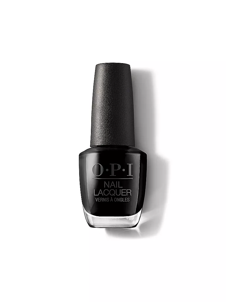 OPI | Esmalte de uñas (02 Lady in Black) | schwarz
