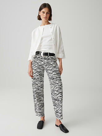 OPUS PANTS | Jeans Balloon Fit MARI CLEAR ZEBRA