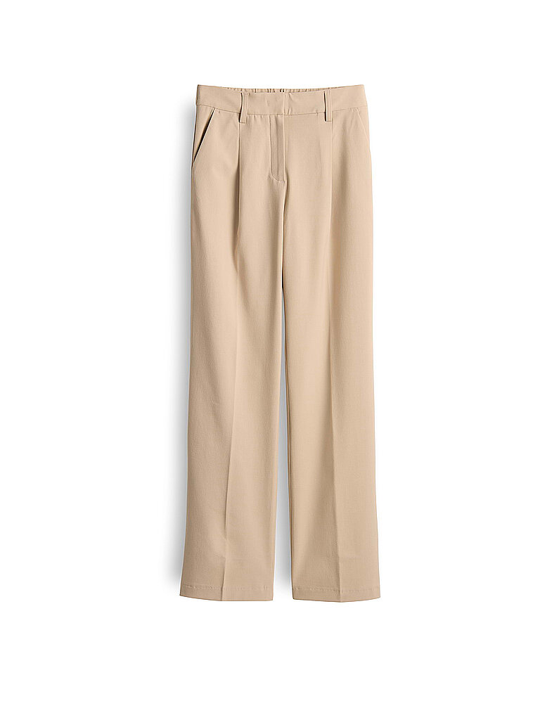 Pantalón de corte acampanado MOIRA beige 40