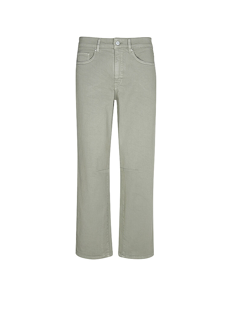 Jeans corte recto MELLY RELAX verde 40/L28