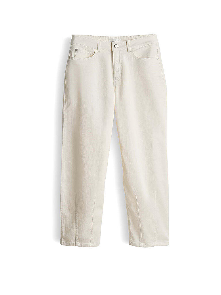 Opus Pants Jeans Straight Fit MELLY TWISTED blanco