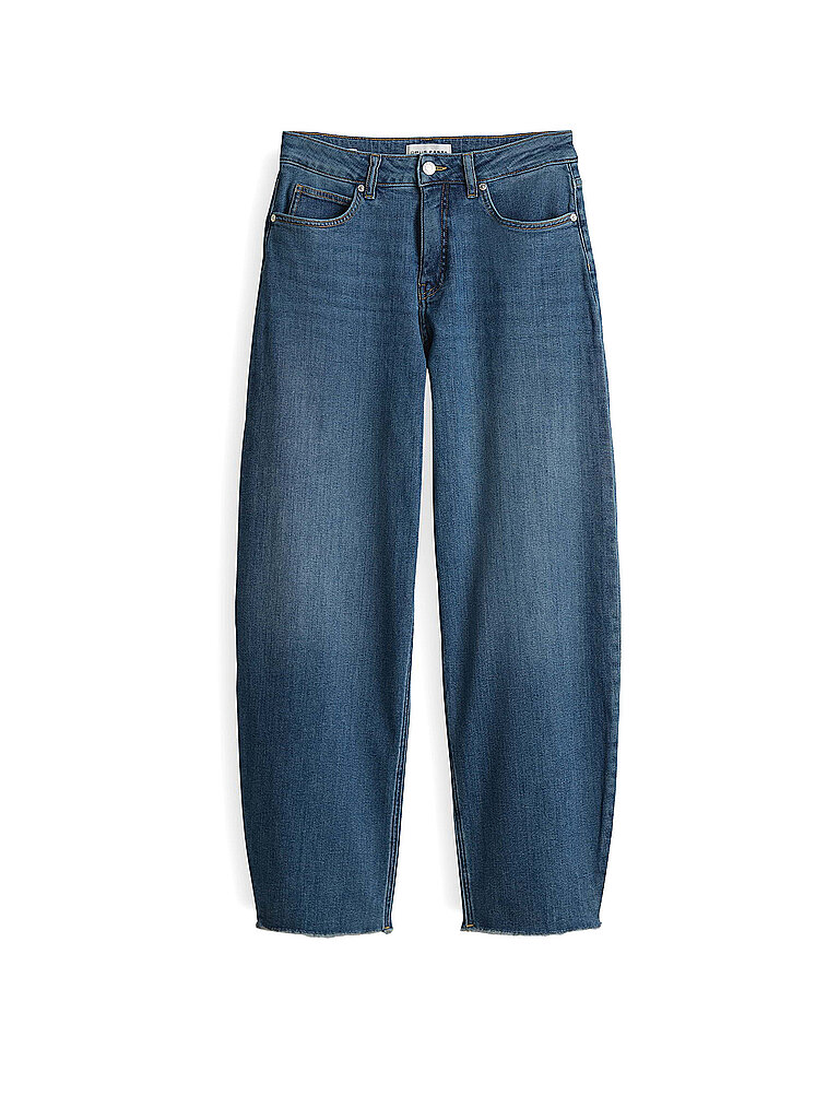 Opus Pants Jeans Barrel Leg MARI CLEAR azul oscuro