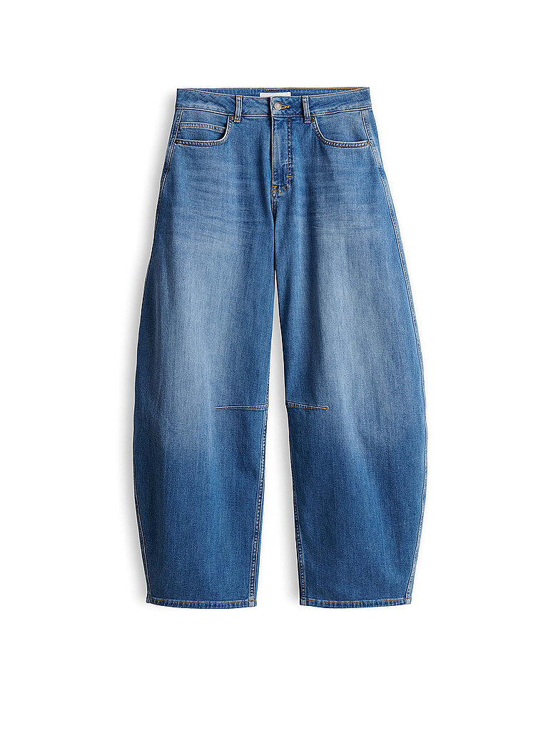 Opus Pants Jeans Baloon Fit MARI VEGA azul oscuro