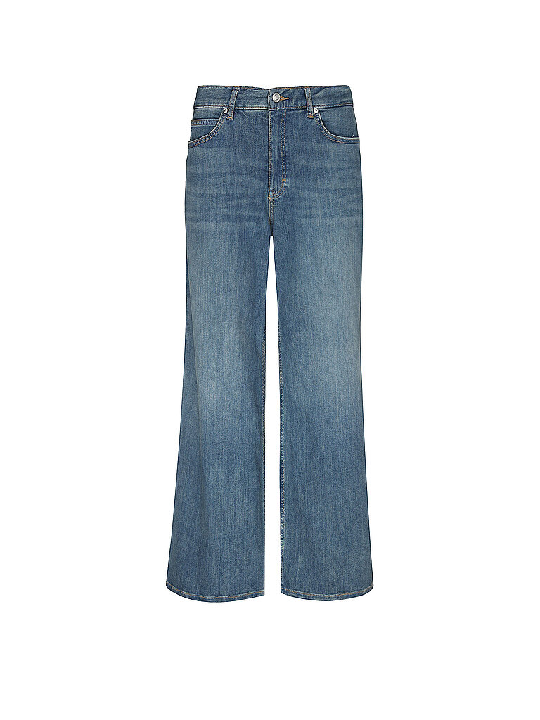 Opus Pants Jeans Wide Leg MENI STAR azul oscuro