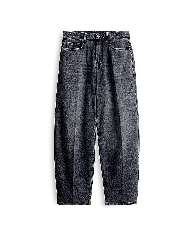 Opus Pants Jeans Balloon Fit MARI CLEAR gris