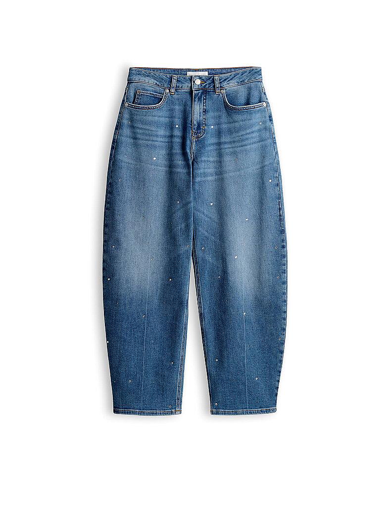Opus Pants Jeans Balloon Fit MARI CLEAR azul