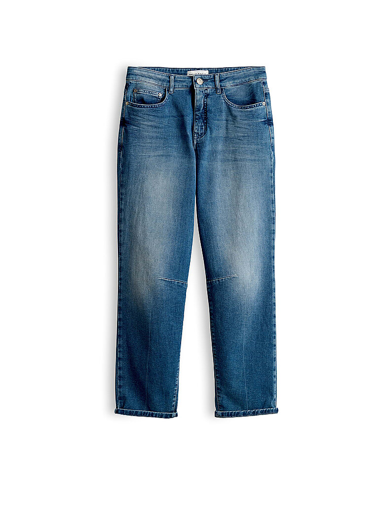 Opus Pants Jeans Straight Fit MELLY RELAX azul