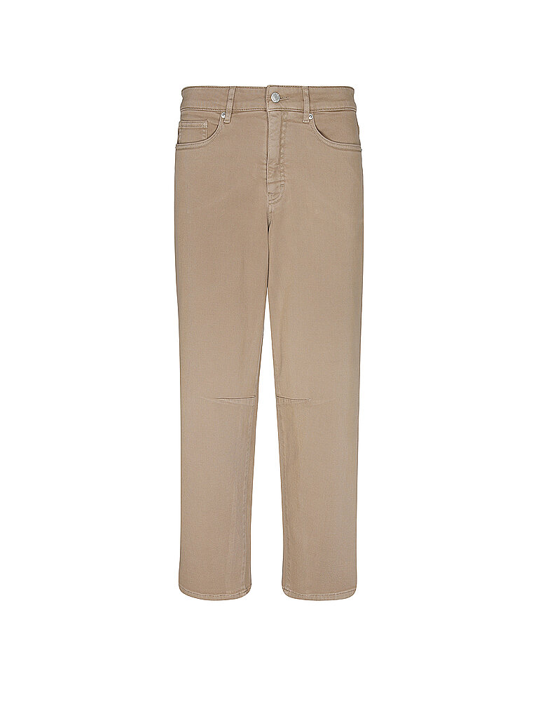 Opus Pants Jeans Balloon Fit 7/8 MELLY RELAX marrón claro