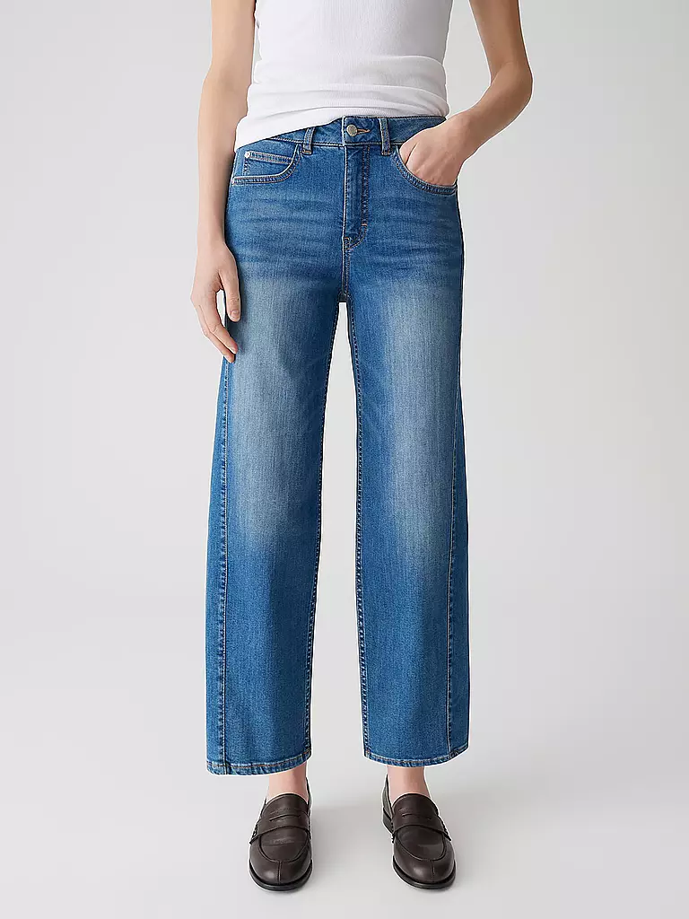 OPUS PANTS | Jeans Balloon Fit 7/8 MELLY TWIST | Azul