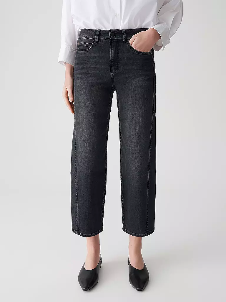OPUS PANTS | Jeans Balloon Fit 7/8 MELLY TWIST | Azul oscuro