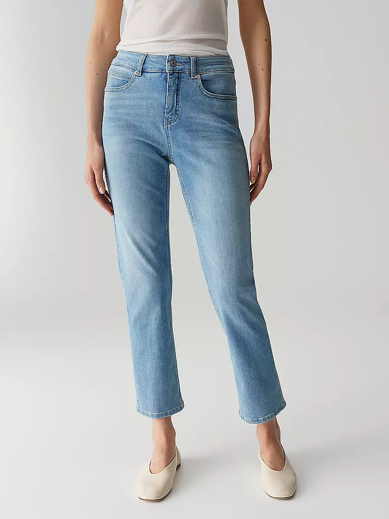 OPUS PANTS | Jeans de corte recto MELLY BASE | Azul claro