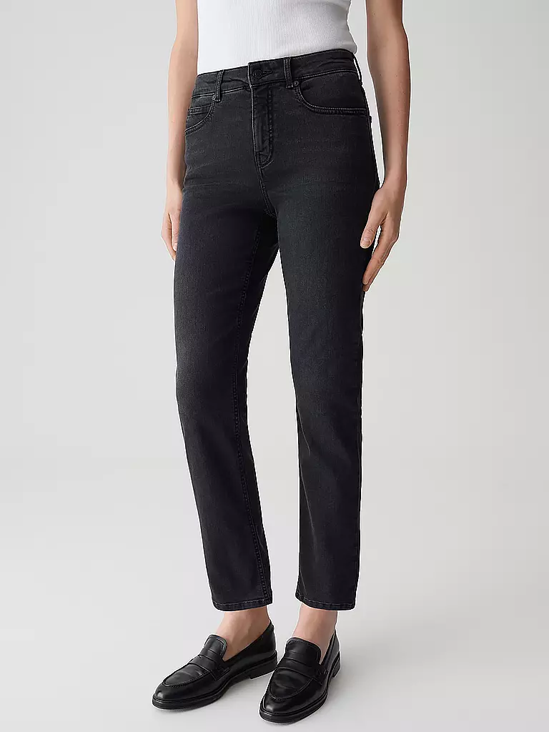 OPUS PANTS | Jeans de corte recto MELLY BASE | Negro