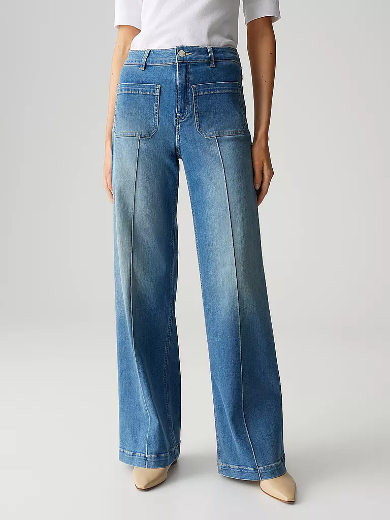 OPUS PANTS | Jeans de corte recto MELLY GROOVE | Azul