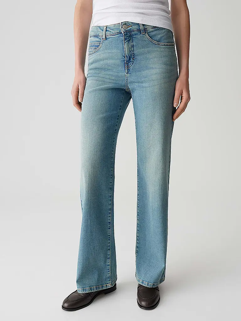 OPUS PANTS | Jeans de pierna ancha MELLY MODERN | Azul claro