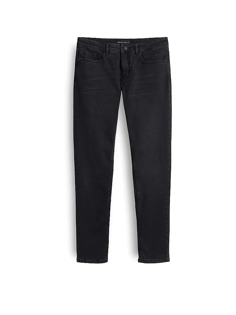 OPUS PANTS | Jeans Skinny Fit 7/8 ENJA EASE | Negro