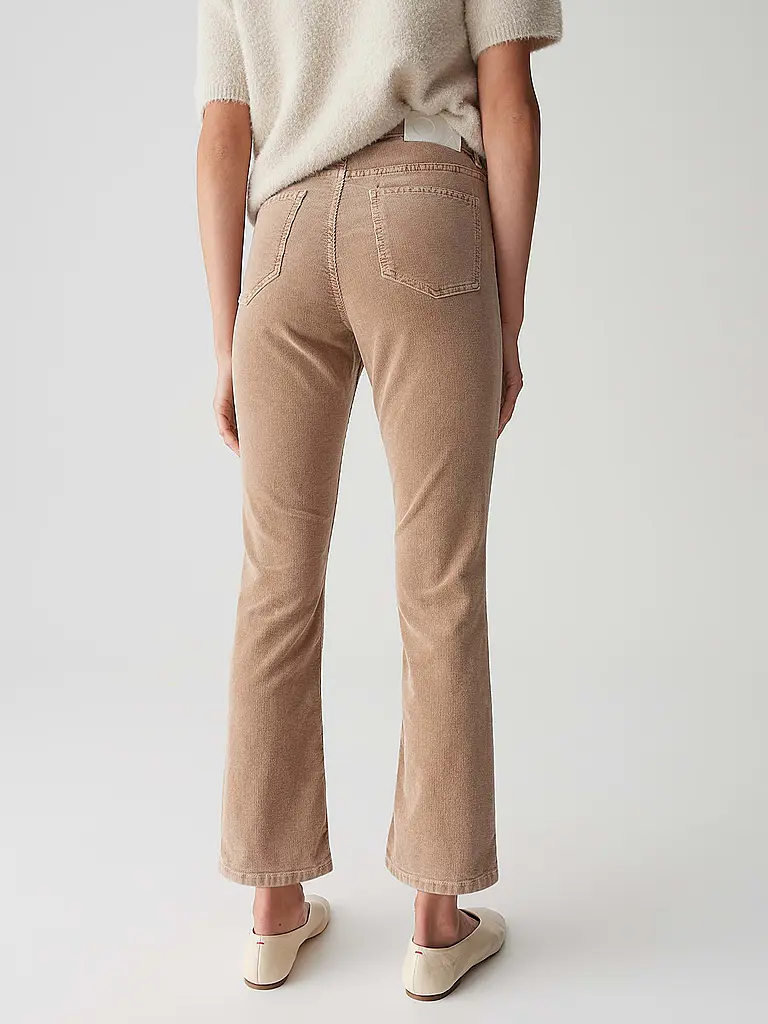 OPUS PANTS | Jeans Straight Fit ENJA GENTLE | Camel