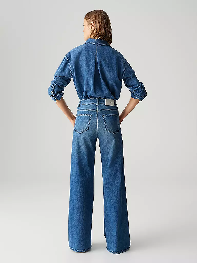 OPUS PANTS | Jeans Wide Leg MELLY COOL | Azul