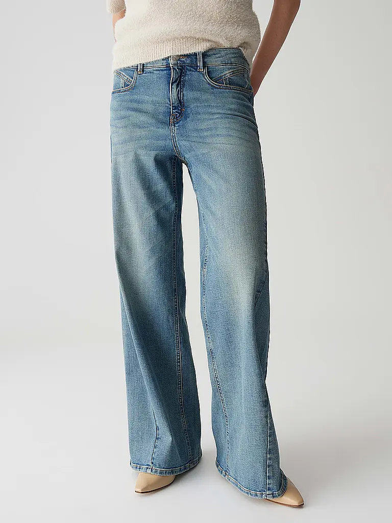 OPUS PANTS | Jeans Wide Leg MELLY COOLEST | Azul claro