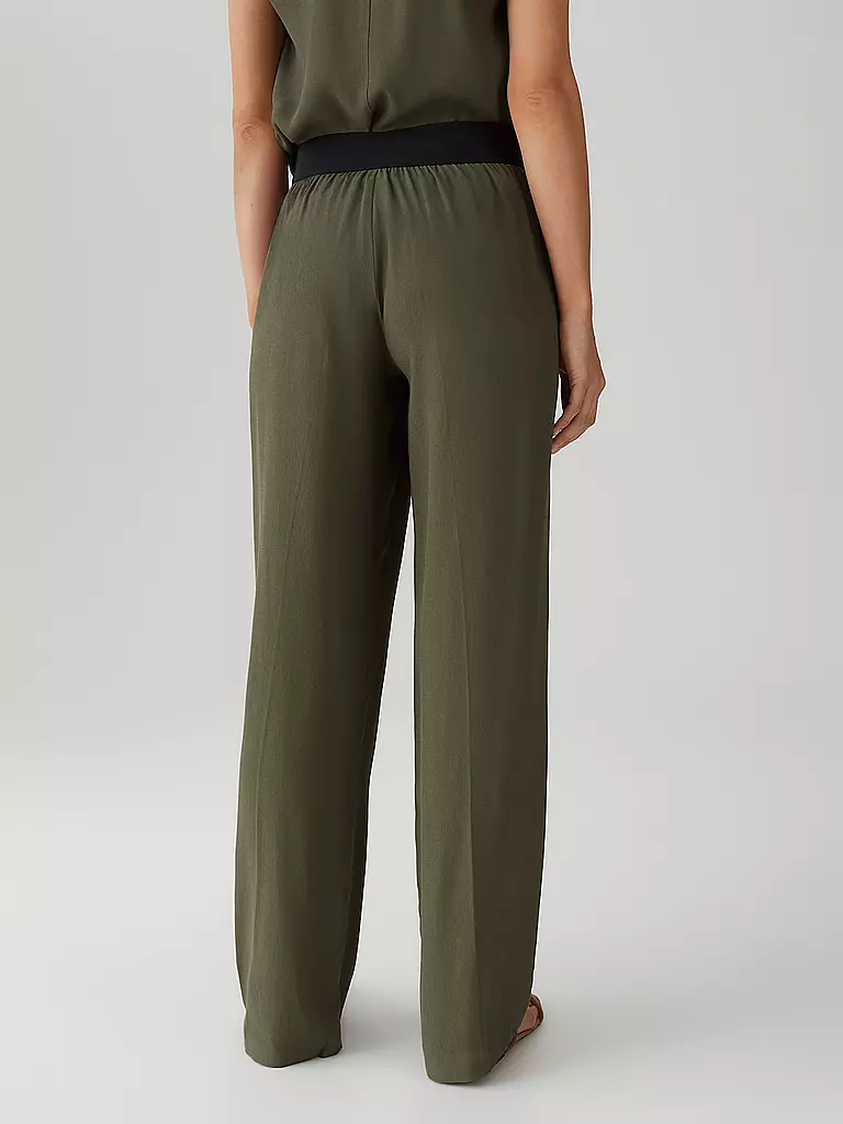 OPUS PANTS | Marlenehose MALOTTA SUMMER | Oliva