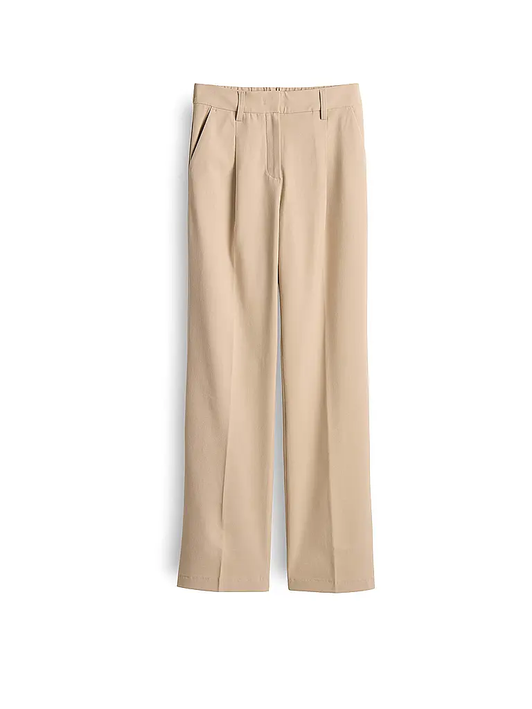 OPUS PANTS | Pantalón de corte acampanado MOIRA | Beige