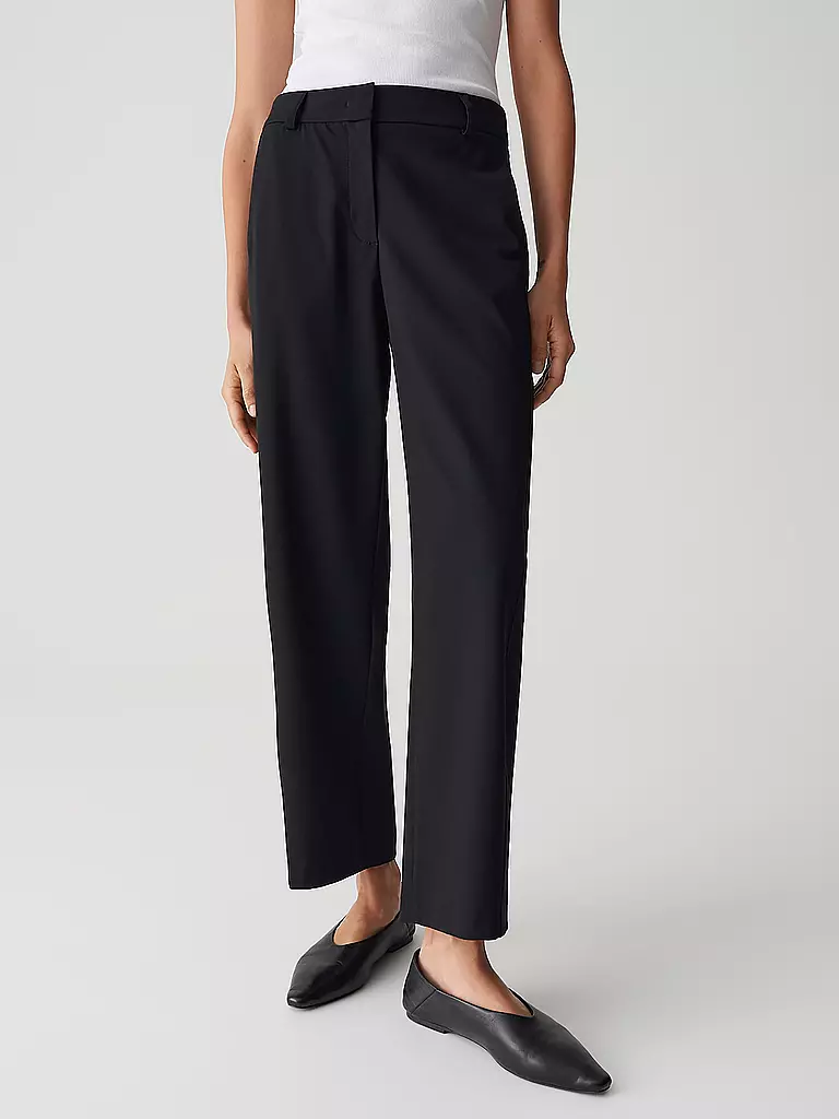 OPUS PANTS | Pantalón de vestir 7/8 METTE | Negro