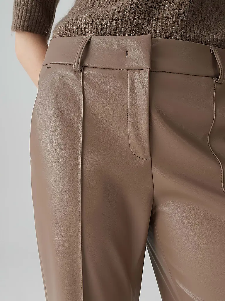 OPUS PANTS | Pantalón de vestir LUANE | Marrón claro